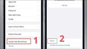 cách khôi phục cài đặt gốc điện thoại